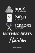 Nothing Beats Haiden - Notebook