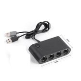 GameCube USB Controller Adapter geschikt voor Wii U, Nintendo Switch & PC