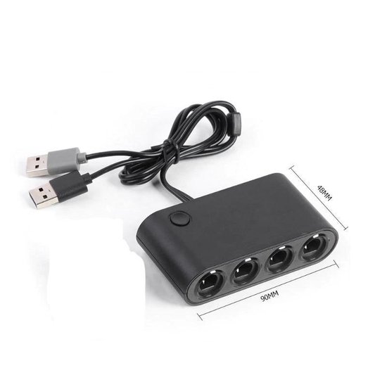 Bol Com Gamecube Usb Controller Adapter Voor Wii U Nintendo Switch Pc