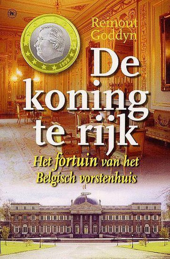 Cover van het boek 'De koning te rijk' van Reinout Goddyn