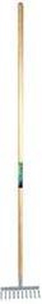 MM Eurotool Tuinhark 10 tanden met houten steel 160 cm | 25 cm werkbreedte 10tds