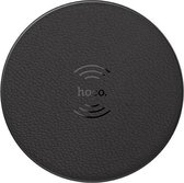 HOCO CW14 Round Draadloze QI Oplader 5W zwart - Draadloze smartphone oplader - Wireless charger