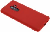 Color Backcover Samsung Galaxy S9 Plus hoesje - Rood
