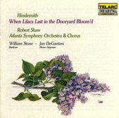 Hindemith: When Lilacs Last in Dooryard Bloom'd / Shaw