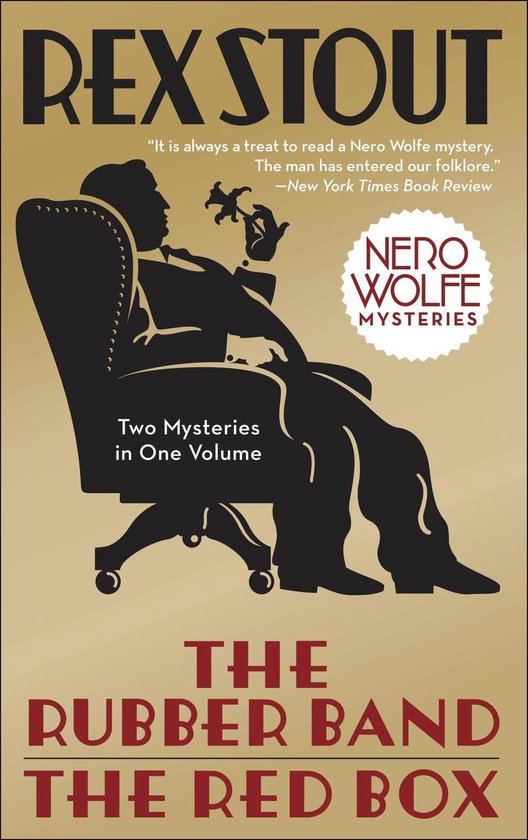 Nero Wolfe 1 - The Rubber Band/The Red Box 2-in-1 - cover