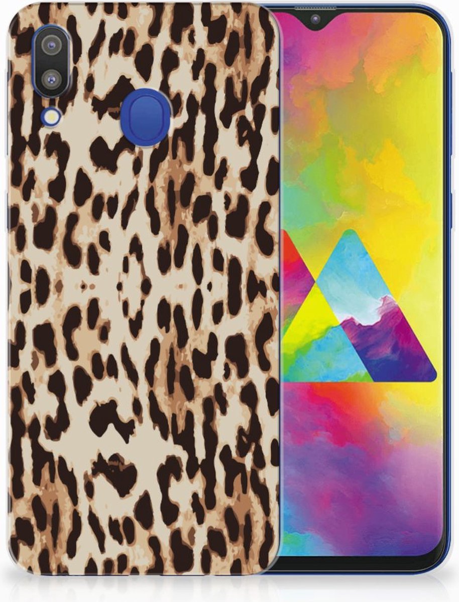 Samsung Galaxy M20 (Power) TPU Hoesje Leopard