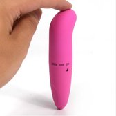 G-spot vibrator voor G-spot en clitoris stimulatie - Krachtige mini vibrator - Waterdicht - Roze
