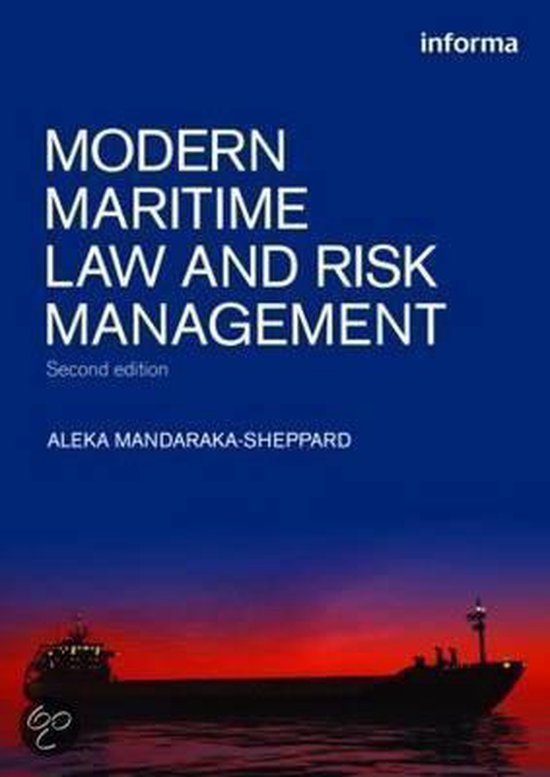 Modern Maritime Law and Risk Management 9781843118237 Aleka