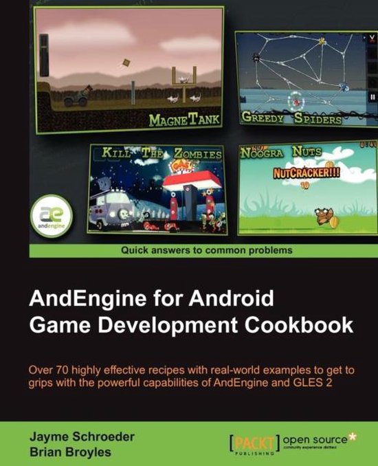 Andengine For Android Game Development Cookbook - cover