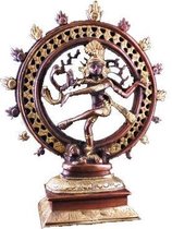 Shiva Nataraj messing 2-kleurig - 20 - 1020 - Messing - M