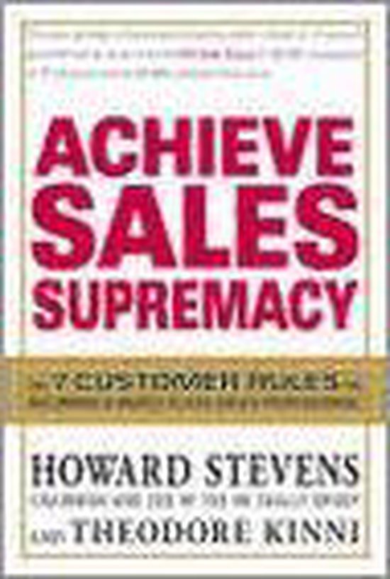 Achieve Sales Excellence - cover