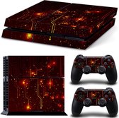 CPU / Rood - PS4 Console Skins PlayStation Stickers