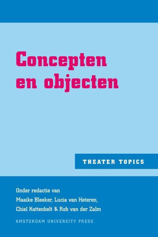Cover van het boek 'Concepten en objecten'