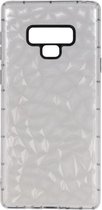 Grijze Geometric Style Siliconen Hoesje Galaxy Note 9