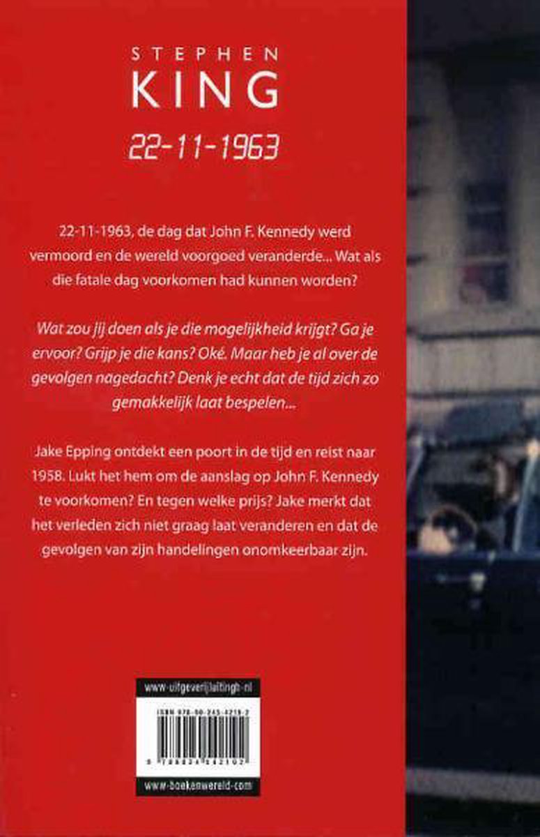22-11-1963 - back cover