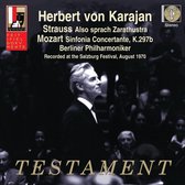 Strauss: Also sprach Zarathustra; Mozart: Sinfonia Concertante, K. 297b