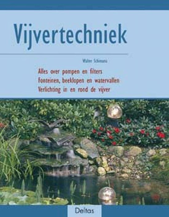 Cover van het boek 'Vijvertechniek' van Walter Schimana