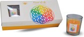 Green Tree Giftset geurkaars flower of life 1 set