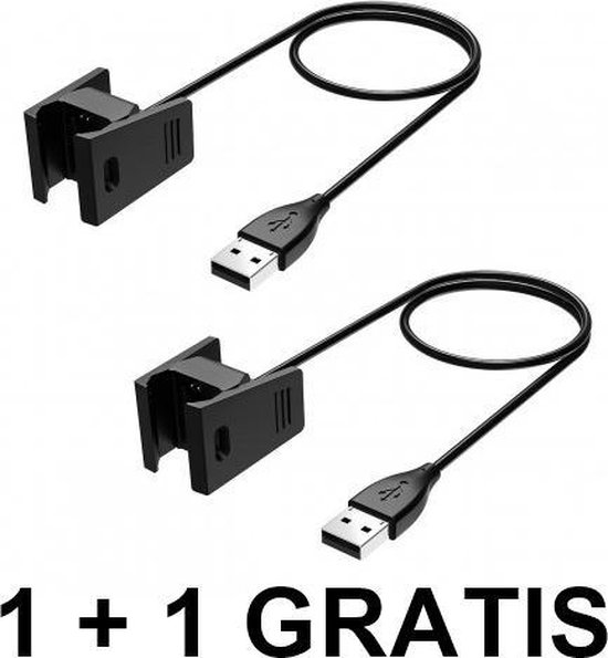 Sleutel Efficiënt experimenteel USB Oplaadkabel Adapter voor Fitbit Charge 2 | bol.com