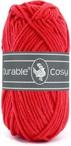 5 x Durable Cosy, Red, 316