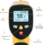 Infrarood thermometer -50 +380°C | Digitale thermometer | Infrarood thermometer | met Laserpointer | Warmtemeter