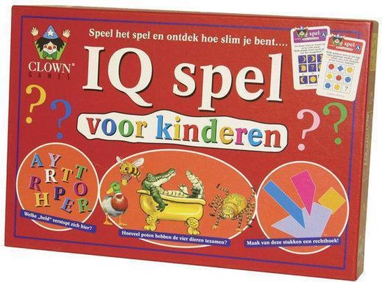 Doorlaatbaarheid agenda eeuwig IQ Spel Voor Kinderen | bol.com