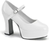 Funtasma Pumps -45 Shoes- Maryjane-50 US 14 Wit