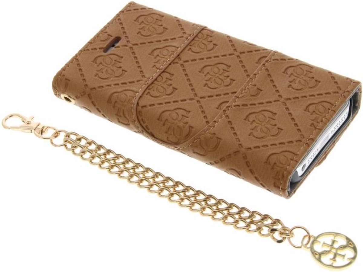 Guess Scarlett Clutch Case iPhone 5 / 5s - Bruin
