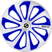 Sparco  Sicilia Zilver / Blauw - ABS