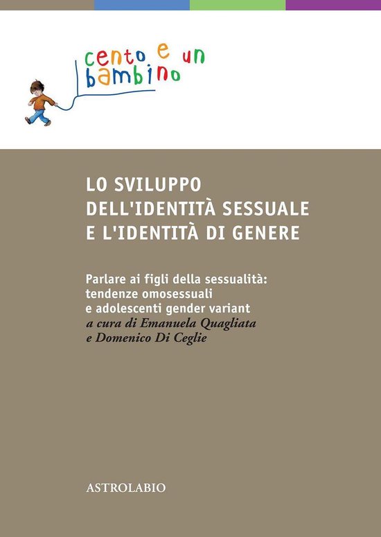 Lo sviluppo dell'identità sessuale e l'identità di genere - cover