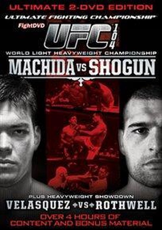 Cover van de film 'UFC 104 - Machida vs. Shogun'