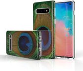 Xssive TPU Back Cover Hoesje voor Samsung Galaxy S10e - Pauwenveer