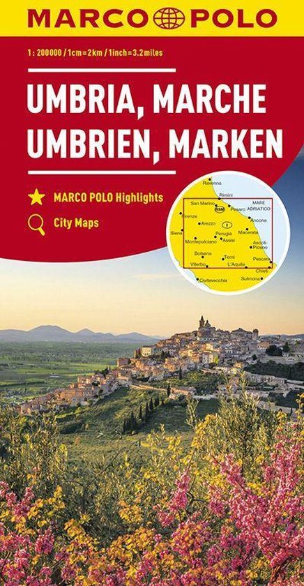 Marco Polo Umbrië - Marken 8 - cover
