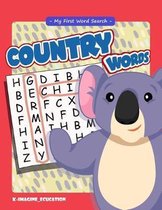 My First Word Search - Country Words