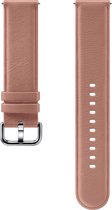 Samsung Lederen Armband voor Samsung Watch Active 2 - rose goud