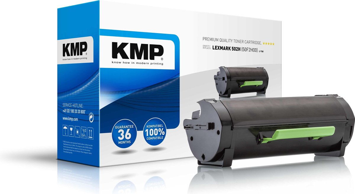KMP L-T48 tonercartridge 1 stuk(s) Zwart