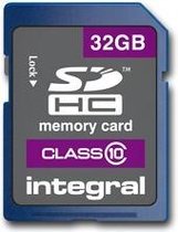 Integral 32GB SD Kaart 20Mb/s