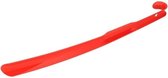 Rode kunststof schoenlepel 42cm - hulpmiddelen
