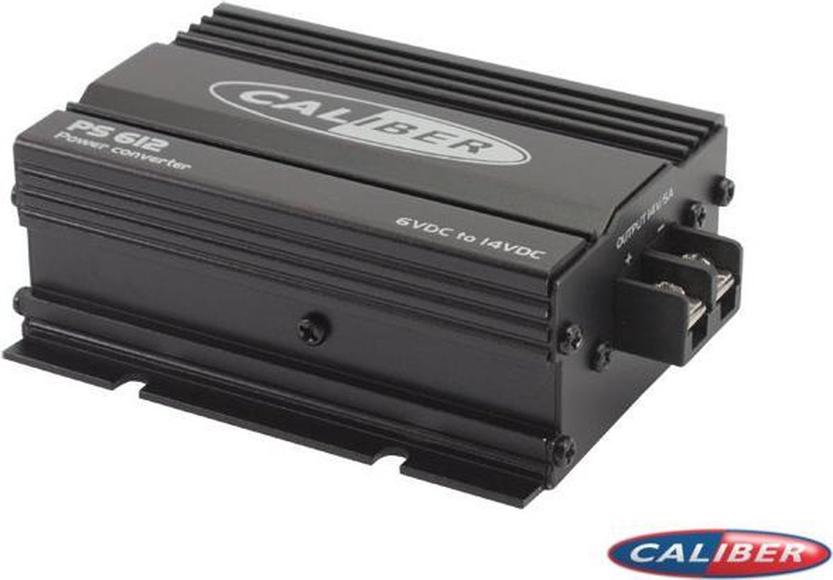 Caliber Omvormer 6v naar 12v - 6VDC naar 14VDC - Omvormer Oldtimer en Scooter (PS612)