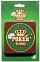 Afbeelding van het spelletje onderzetters Poker King - 4 stuks