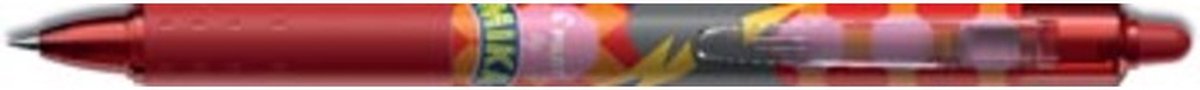 Pilot gelroller Frixion Ball Clicker Mika Limited Edition rood
