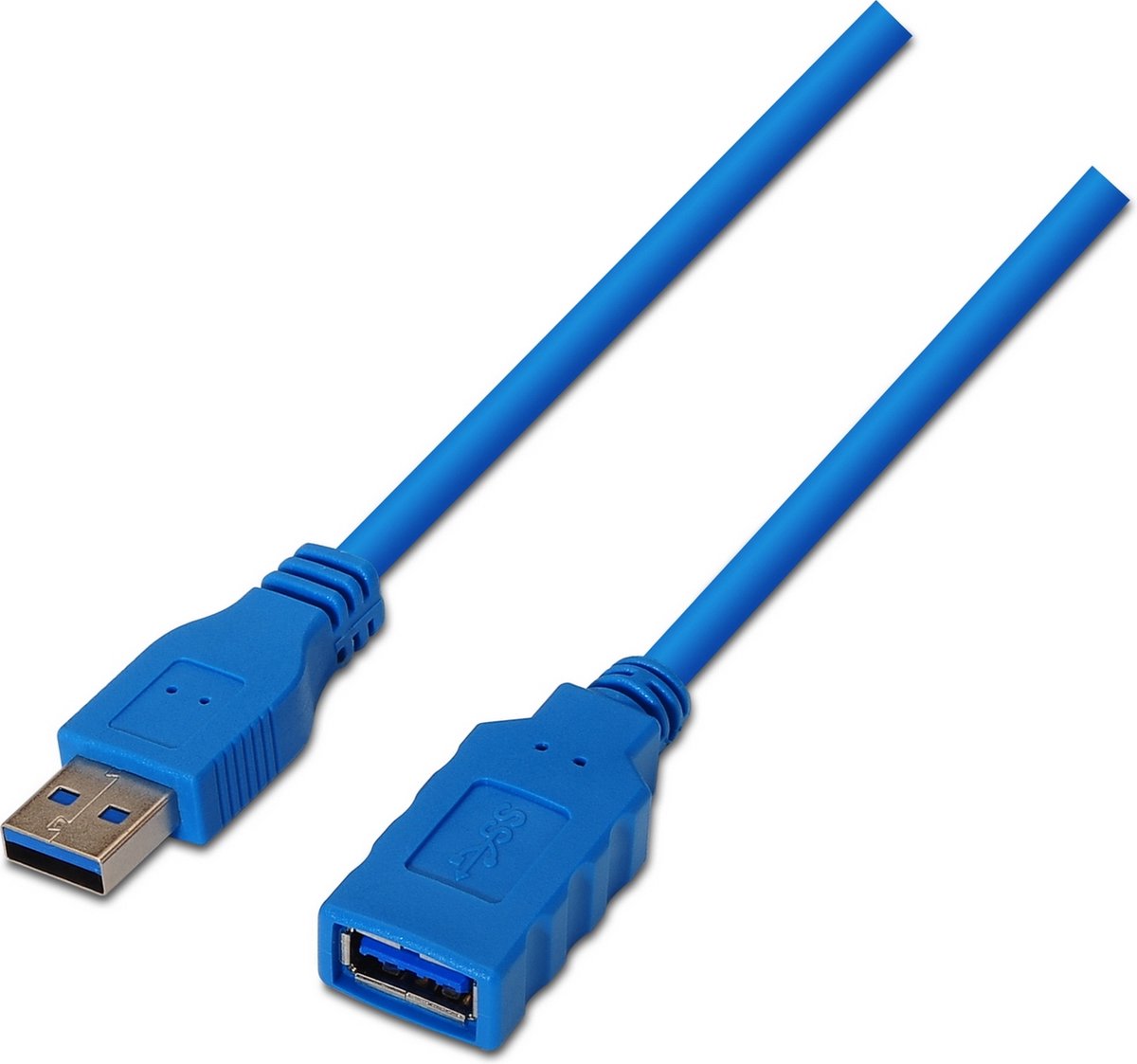AISENS A105-0045 USB-kabel USB 3.2 Gen 1 (3.1 Gen 1) 1 m USB A Blauw