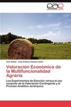 Valoración Económica de la Multifuncionalidad Agraria