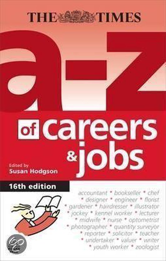 AZ Of Careers And Jobs, Susan Hodgson 9780749455101 Boeken