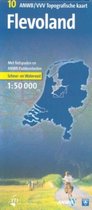 Flevoland topografische kaart
