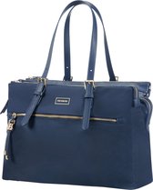 Samsonite aktetas - KARISSA BIZ ORGANISED SHOPPING 14.1" Blauw