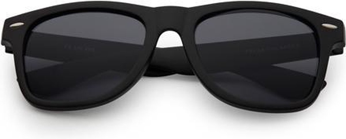 Freaky Glasses® – Classic Style - Festival Bril – Rave Zonnebril – UV400 - Dames – Heren - Zwart