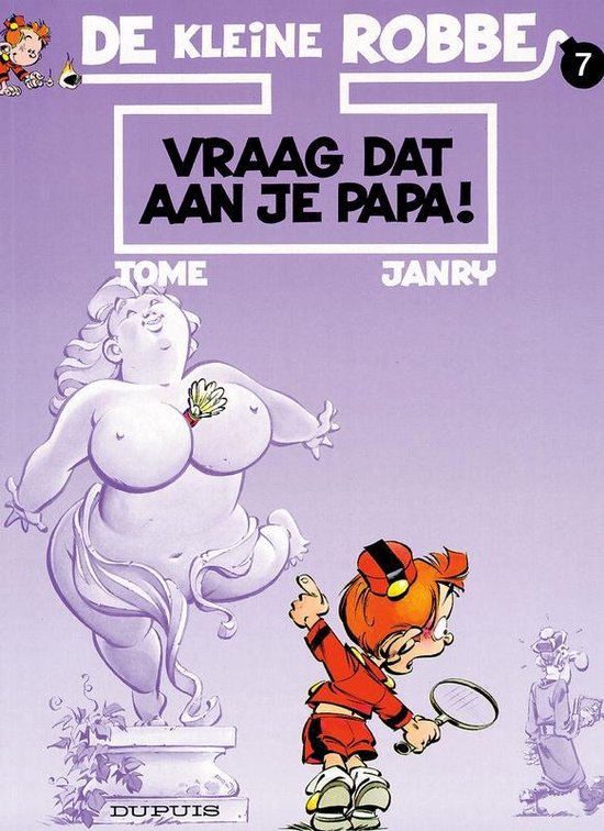 Cover van het boek 'Kleine Robbe 07 Vraag Dat Pa' van  Janry en Stephane Debecker