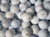Golfballen gebruikt voor de beginnende golfer 100 stuks