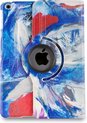 Kunst, Multi, Blauw, Wit, Rood